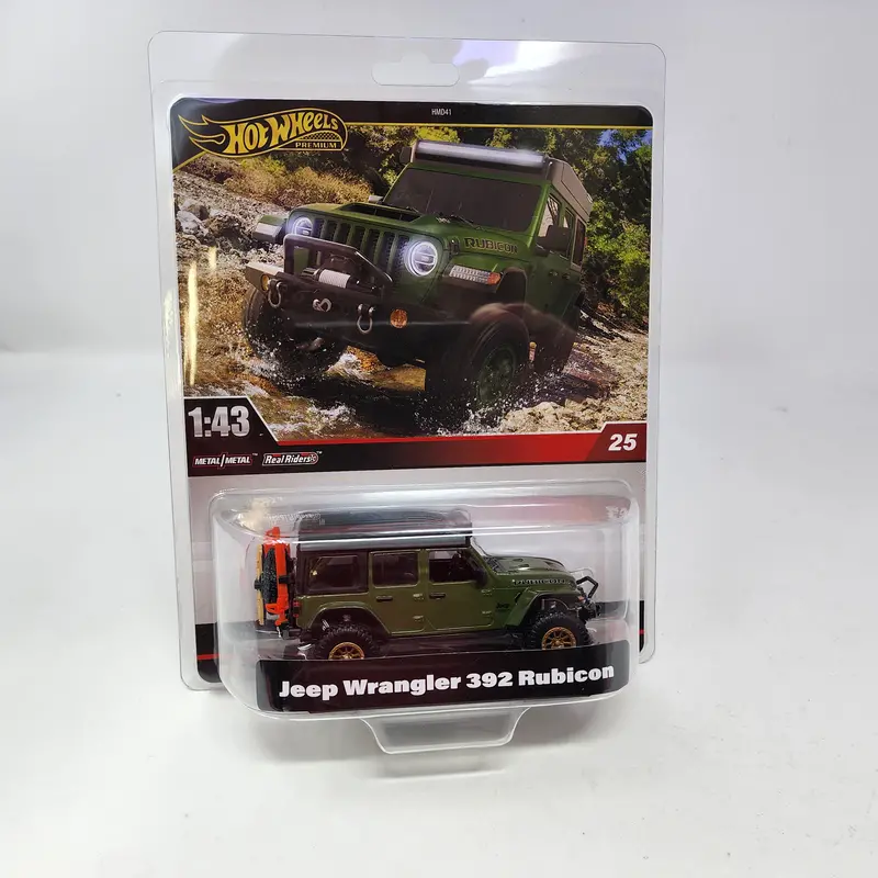 Jeep Wrangler 392 Rubicon * Green * 2025 Hot Wheels 1:43 Scale Series Case H 1