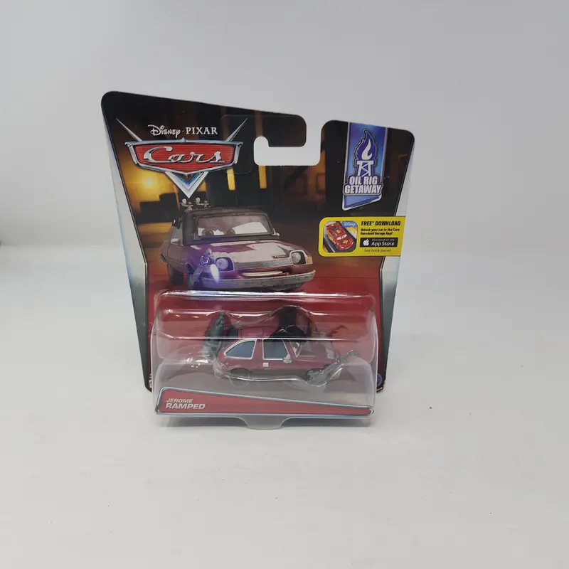 Jerome Ramped Oil Rig Getaway * Disney Pixar Cars 1