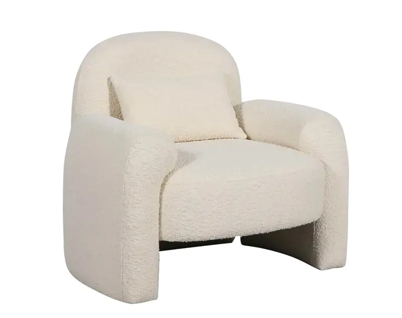 Joan Linen Boucle Arm Chair - Matthew Izzo Collection 1