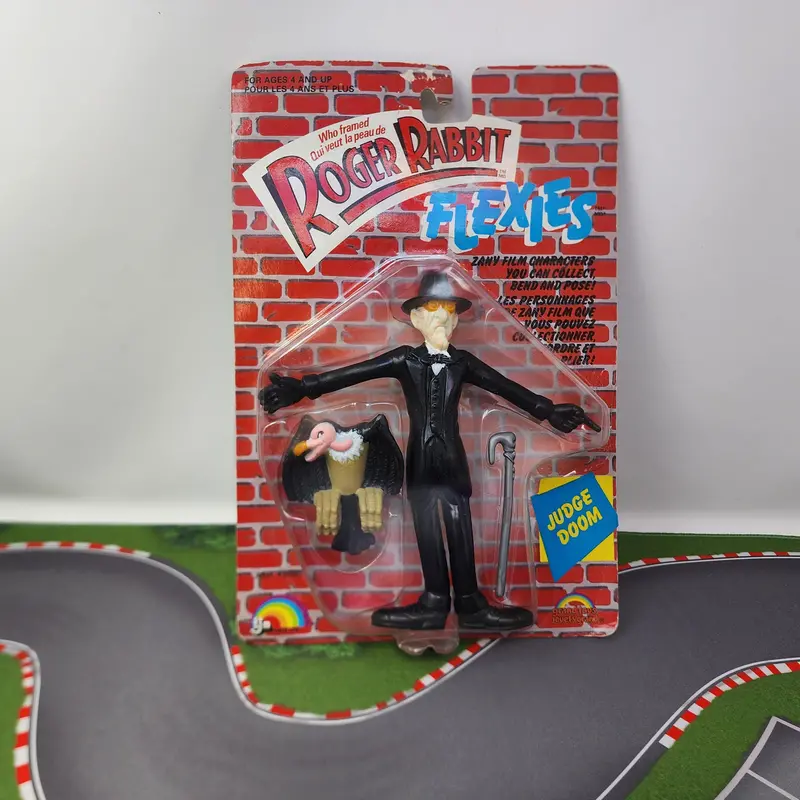 Judge Doom * Flexies Who Framed Roger Rabbit Action Figure 1