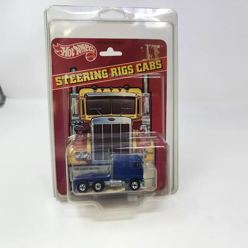 Kenworth No 5671 * Blue * 1982 Hot Wheels Hong Kong Steering Rigs 1