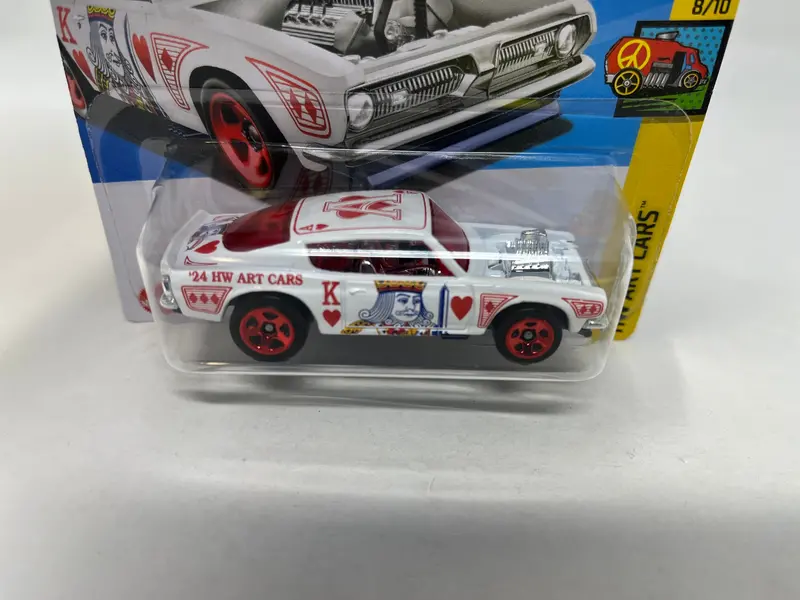 King Kuda #152 * White * 2024 Hot Wheels Short Card Case J 2