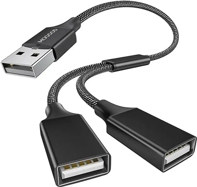 Klite Dual Usb Y Cable 1