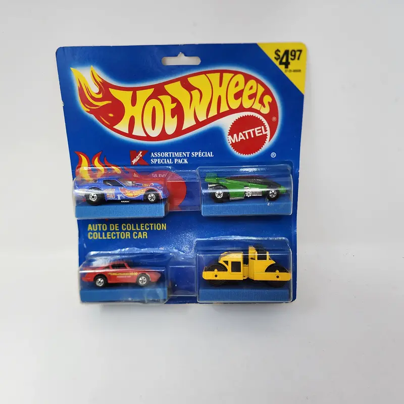 Kmart Assortment Special * 4 Pack * 1990 Hot Wheels Canada 1
