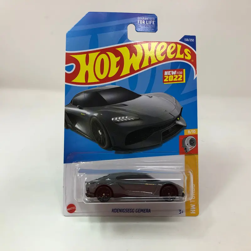Koenigsegg Gemera #138 * Grey * 2022 Hot Wheels Basic 1