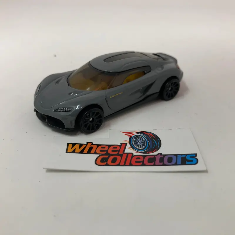 Koenigsegg Gemera * Gray * Hot Wheels Loose 1:64 Scale 1