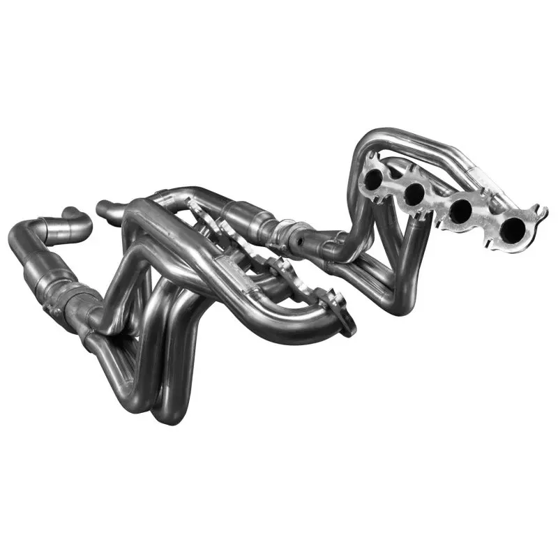 Kooks 15-24 Ford Mustang Gt/Dark Horse V8 5.0L 1-7/8In Ss Headers W/ Green Catted Connection Pipe 2