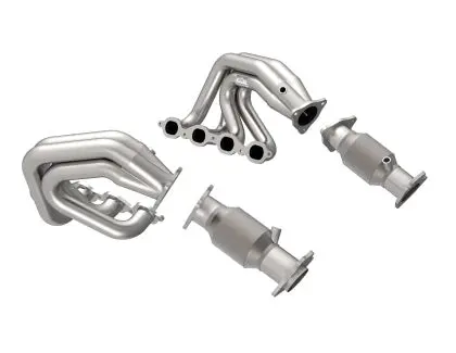 Kooks 20-26 Chevrolet Corvette Stingray 6.2L V8 2In X 3In Ss Headers W/ H.O Green Catted Connection 1