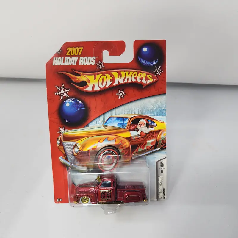 La Troca * Burgundy * Hot Wheels Holiday Rods 1