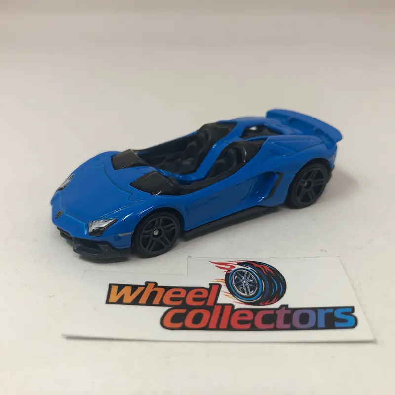 Lamborghini Aventador J * Blue * Hot Wheels Loose 1:64 Scale 1