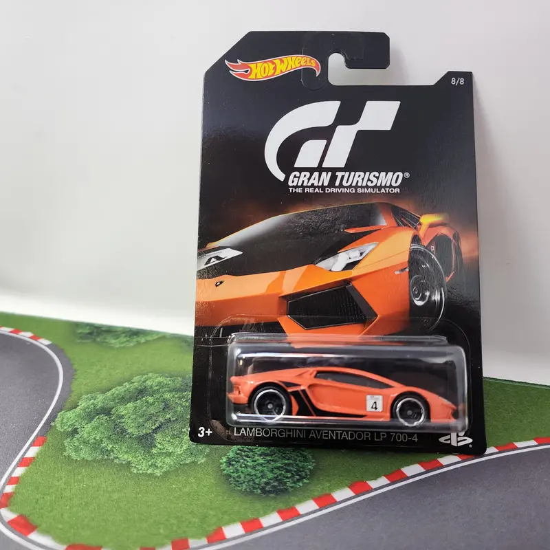 Lamborghini Aventador Lp 700-4 * Orange * Hot Wheels Gran Turismo 1