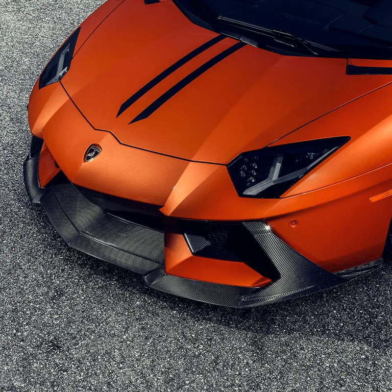 Lamborghini Aventador Zaragoza Edizione Aero Front Spoiler 1