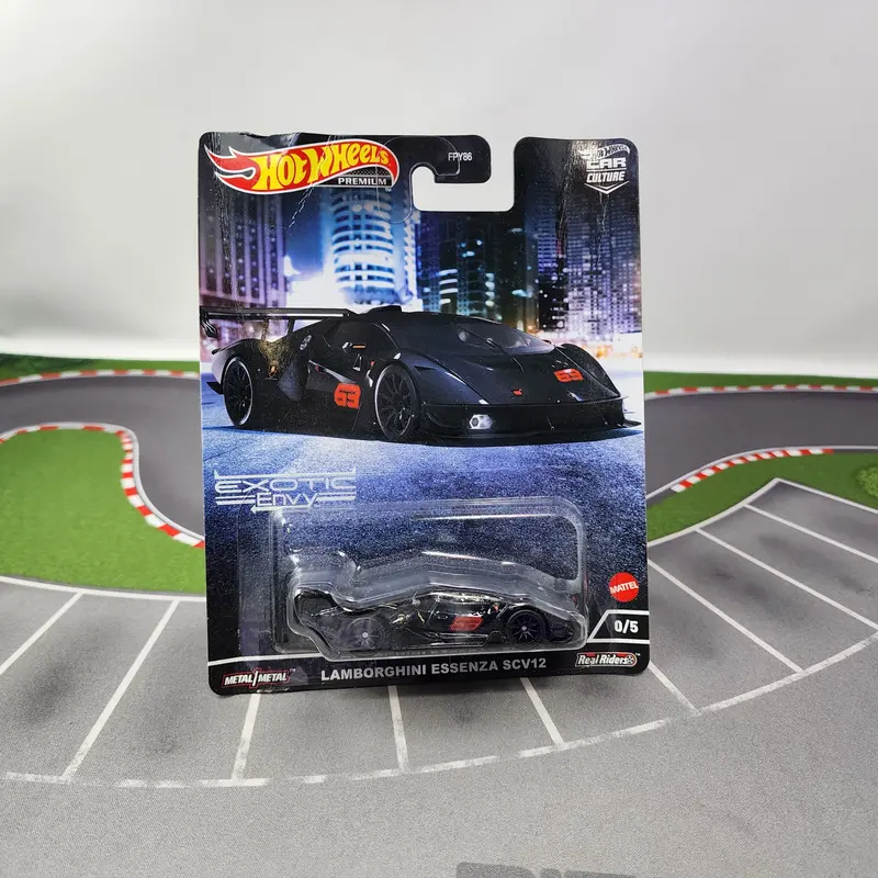 Lamborghini Essenza Scv12  * Chase * Hot Wheels Car Culture Exotic Envy * Bad Card 1