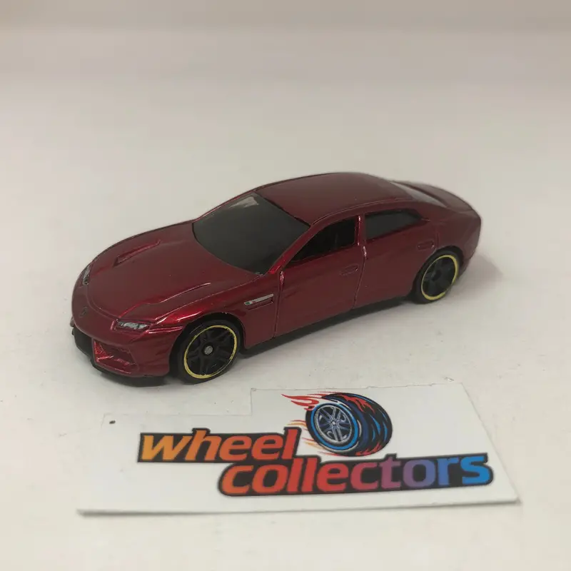 Lamborghini Estoque * Burgandy * Hot Wheels Loose 1:64 Scale 1