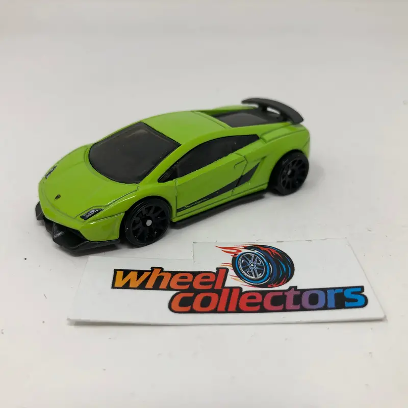 Lamborghini Gallardo Lp 570-4 Superleggera * Green * Hot Wheels Loose 1:64 Scale 1