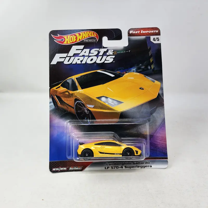 Lamborghini Gallardo Lp 570-4 Superleggera * Hot Wheels Fast & Furious Fast Imports 1