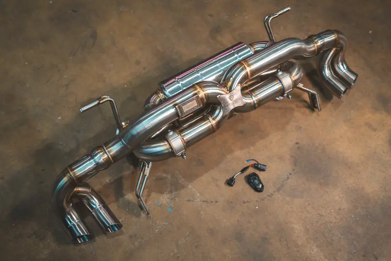 Lamborghini Gallardo Lp Valved Sport Exhaust System 2