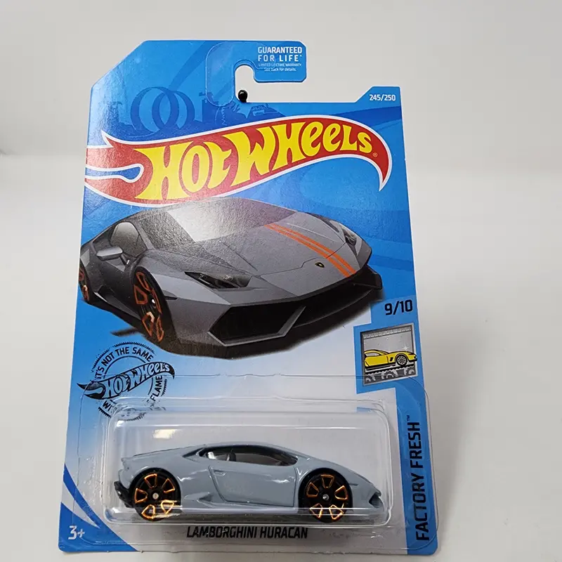 Lamborghini Huracan #245 * Grey * 2019 Hot Wheels 1