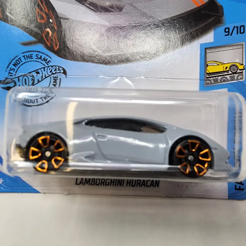 Lamborghini Huracan #245 * Grey * 2019 Hot Wheels 2