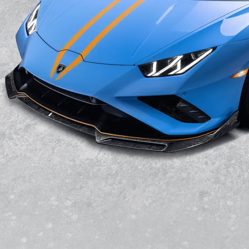 Lamborghini Huracan Evo Monza Edizione Front Spoiler (Carbon Matrix)- Rwd Only 1