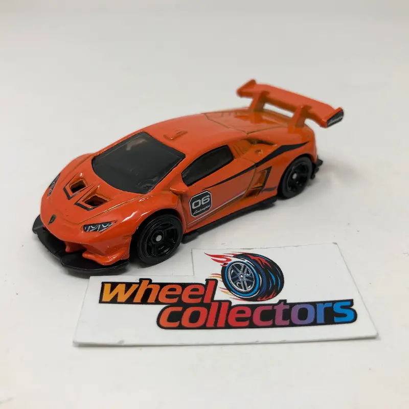 Lamborghini Huracan Lp 620-2 Super Trofeo * Orange * Hot Wheels Loose 1:64 Scale 1
