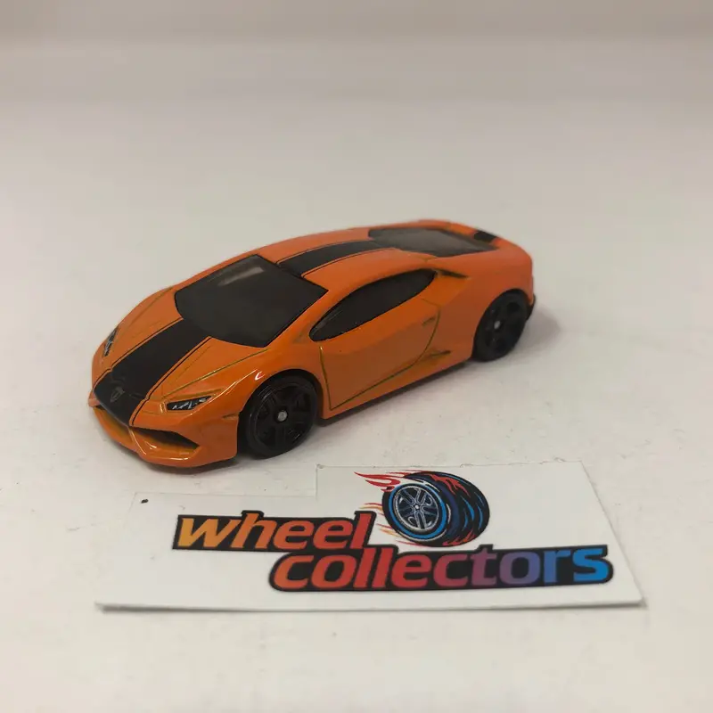 Lamborghini Huracan Lp610-4 * Orange * Hot Wheels Loose 1:64 Scale 1