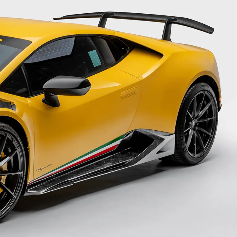 Lamborghini Huracan Performante Vicenza Edizione Aero Side Blades (Carbon Matrix) 1