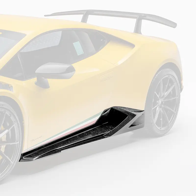Lamborghini Huracan Performante Vicenza Edizione Aero Side Blades (Carbon Matrix) 2