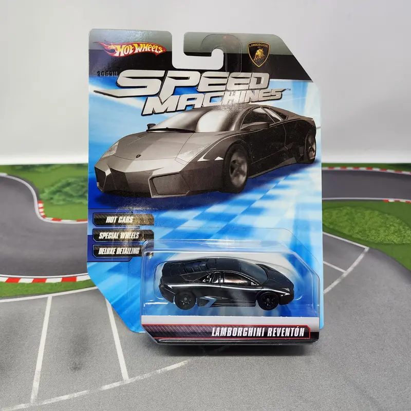 Lamborghini Reventon * Black * Hot Wheels Speed Machines 1