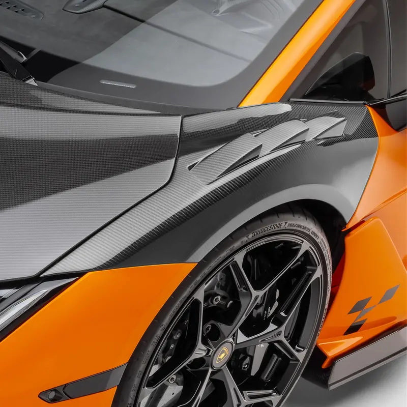 Lamborghini Revuelto Carbon Fiber Aero Vented Front Fenders 1