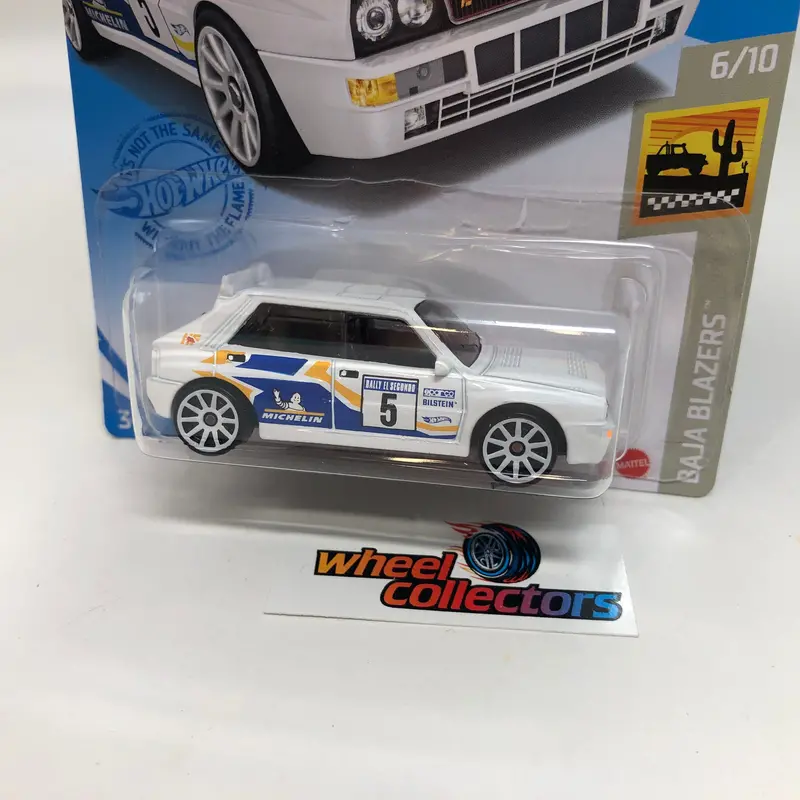 Lancia Delta Integrale #51 * White * 2021 Hot Wheels New Model 2