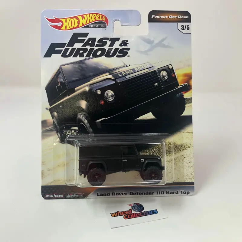 Land Rover Defender 110 Hard Top * Hot Wheels Off-Road Fast & Furious 1