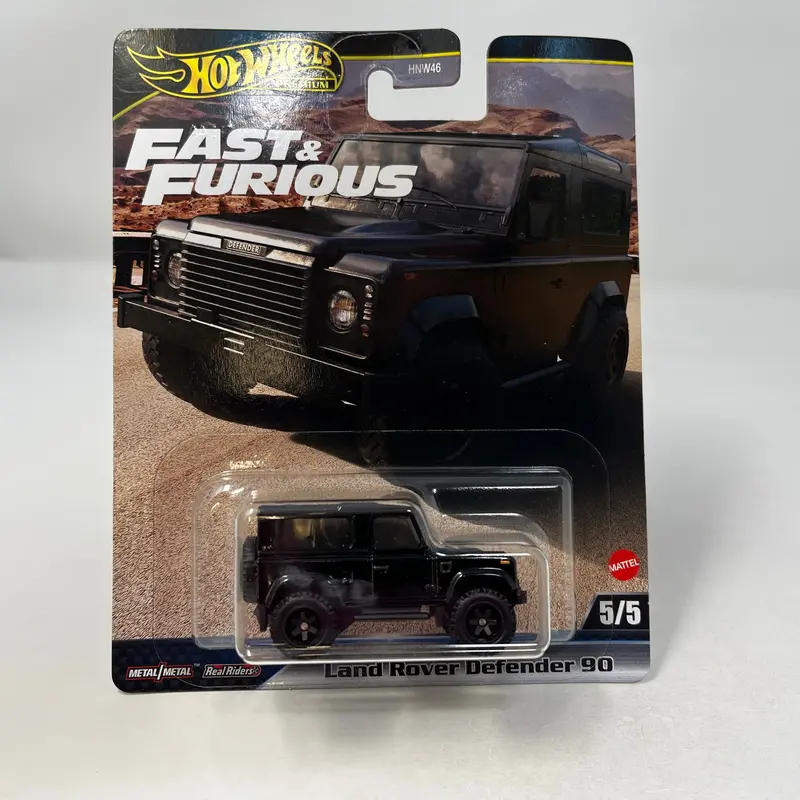 Land Rover Defender 90 * Black * 2024  Hot Wheels Premium Fast & Furious * Case G 1