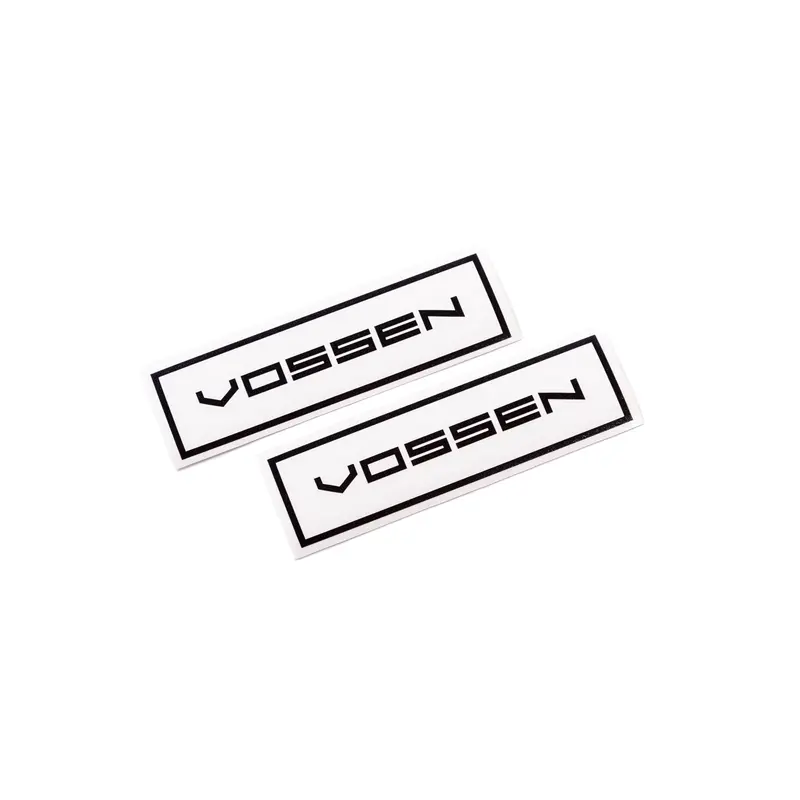 Large Classic Vossen Outline Decal 2-Pack 4