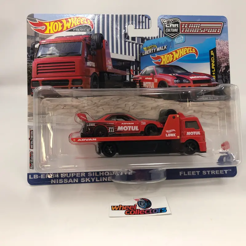 Lb-Er34 Super Silhouette Nissan Skyline * 2022 Hot Wheels Team Transport Car Culture Case R 1