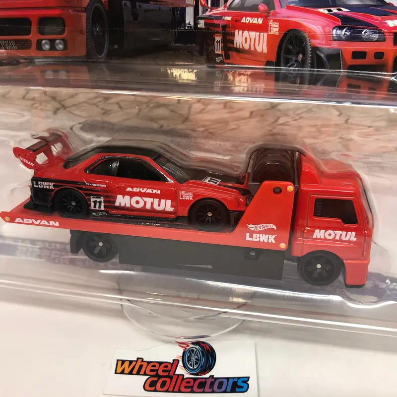 Lb-Er34 Super Silhouette Nissan Skyline * 2022 Hot Wheels Team Transport Car Culture Case R 2