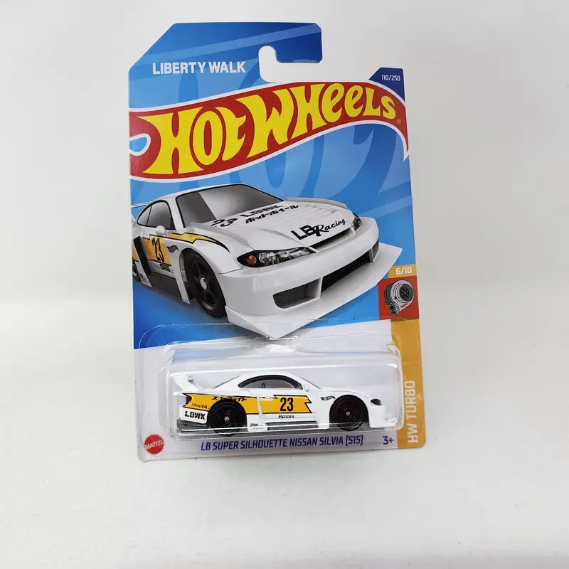 Lb Super Silhouette Nissan Silvia S15 #110 * White * 2022 Hot Wheels 1