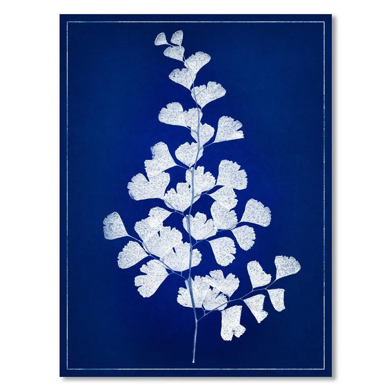 Leaf Study #1 Blue Print 1