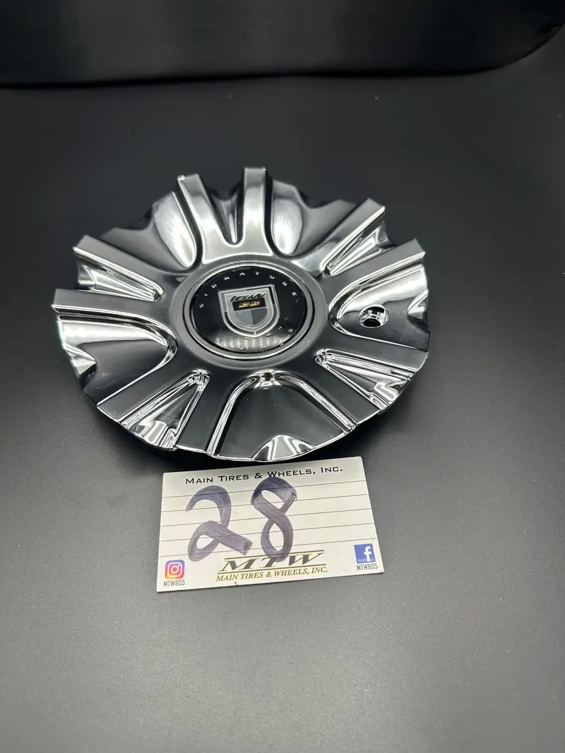 Lexani Wheels Chrome Center Wheel Center Cap # 011-2290-Cap / 011-24 / 26-Upcap 1