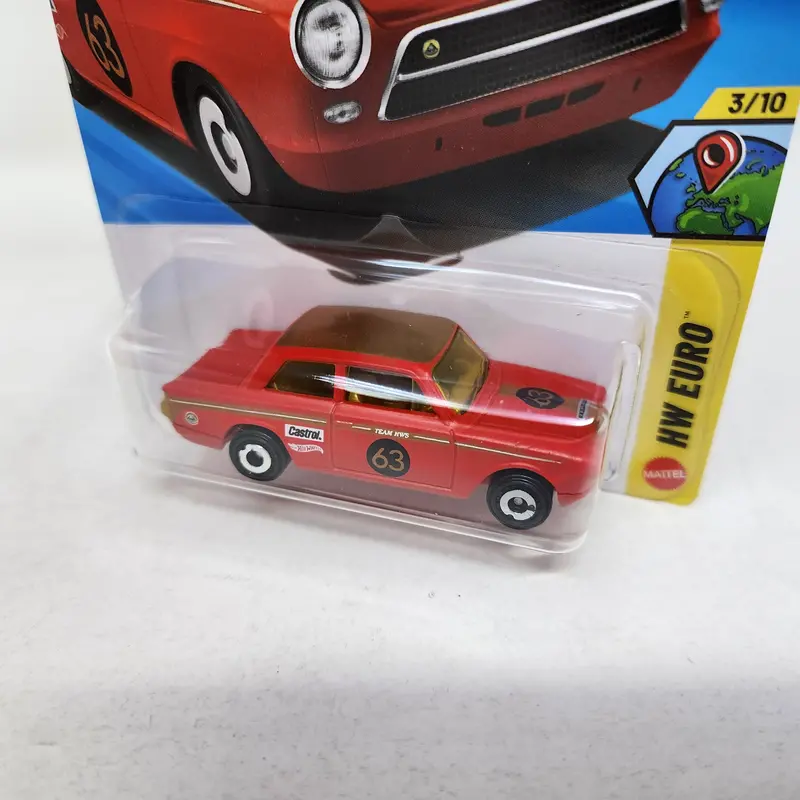 Lotus Cortina #67 * Red * 2026 Hot Wheels Case D 2