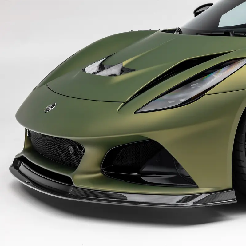 Lotus Emira Carbon Fiber Lr-52 Front Spoiler 1