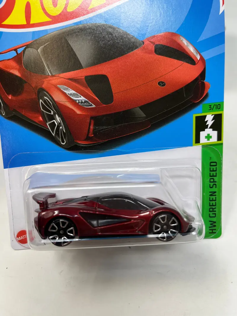 Lotus Evija #84 * Burgundy * 2023 Hot Wheels Basic 2