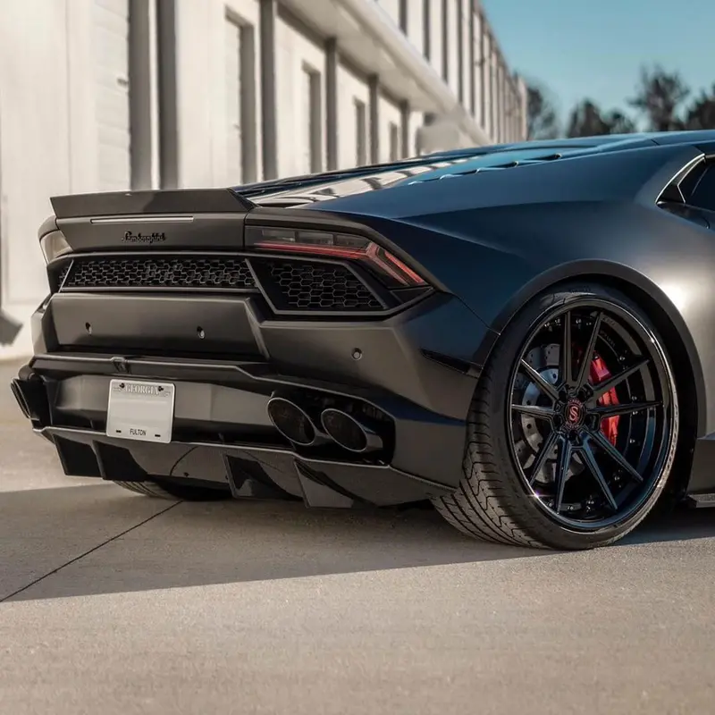 Lp580 Slip On Rear Diffuser | Carbon Fiber | Lamborghini Huracan Lp580 1