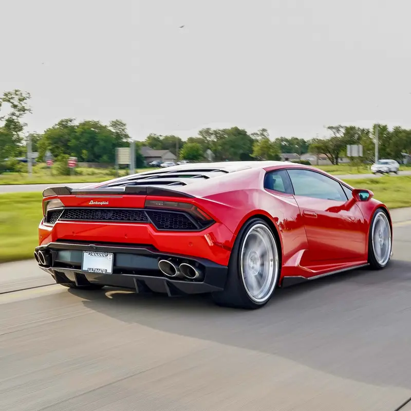 Lp580 Slip On Rear Diffuser | Carbon Fiber | Lamborghini Huracan Lp580 2