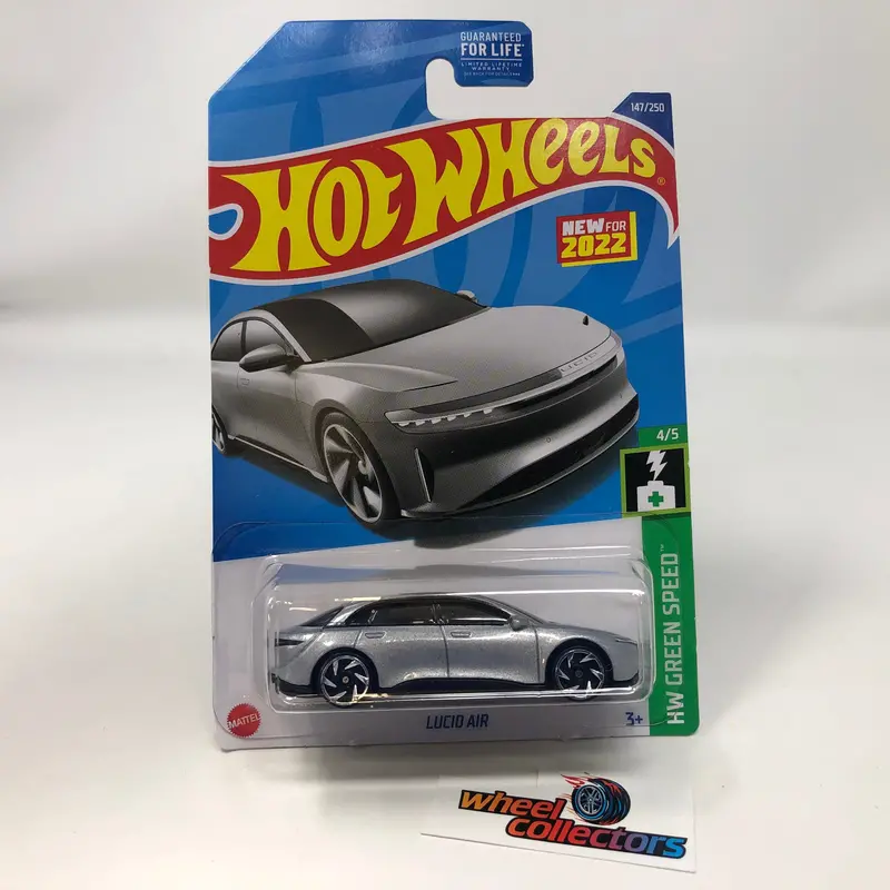 Lucid Air #147 * Silver * 2022 Hot Wheels 1