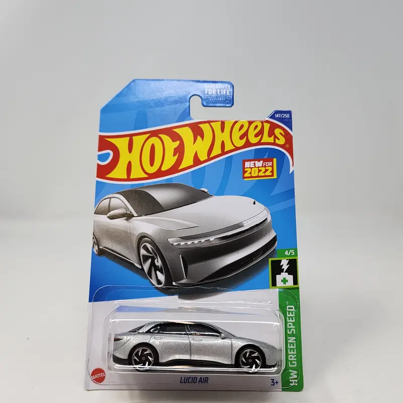 Lucid Air #147 * Silver * 2022 Hot Wheels Basic 1