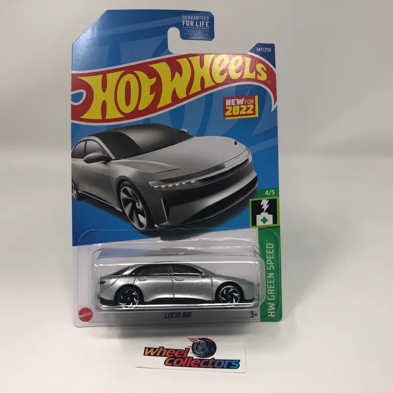 Lucid Air #147 * Silver * 2022 Hot Wheels Case G 1