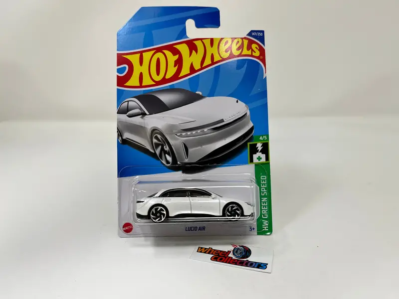 Lucid Air #147 * White * 2022 Hot Wheels Case P 1