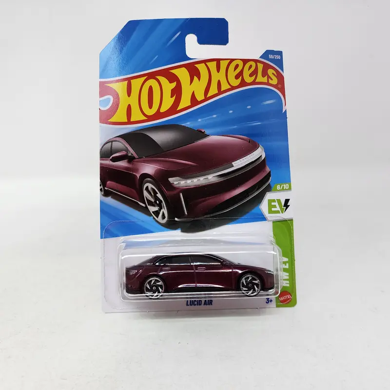 Lucid Air #59 * Dark Burgundy * 2026 Hot Wheels Case D 1