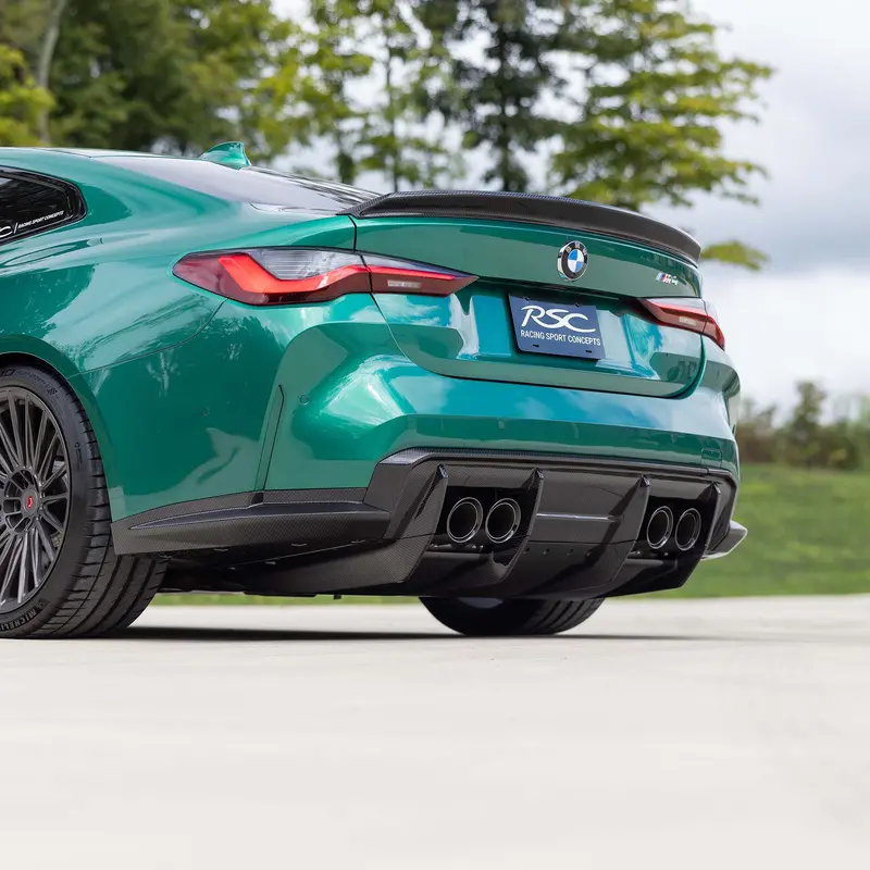 M4 Rear Diffuser | 7 Piece Kit |  Carbon Fiber | Bmw G82 M4 1